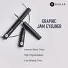 SUGAR Косметика - Graphic Jam - 36Hr Eyeliner - 01 Blackest Black (Матовая подводка для глаз) - Интенсивная, водостойкая подводка для глаз — держится до 36 часов