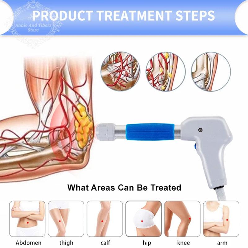 Extracorporal Shock Wave Device Pain Therapy Physiotherapy Pneumatics Shockwave for Relaxation Treatment Body Relax Massager Q80