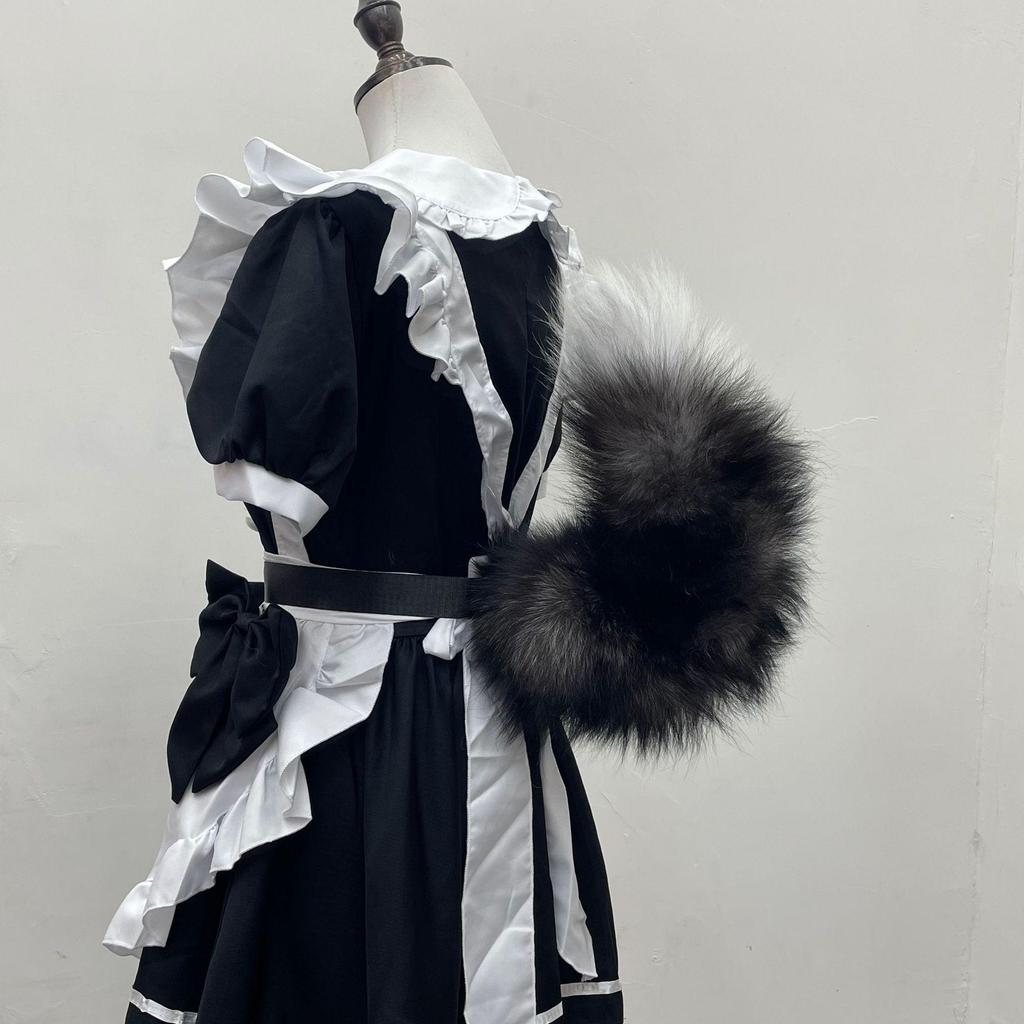 Трехскоростной электрический виляющий хвост для косплея: Черный щенок, Маленький лисенок, Серый волк