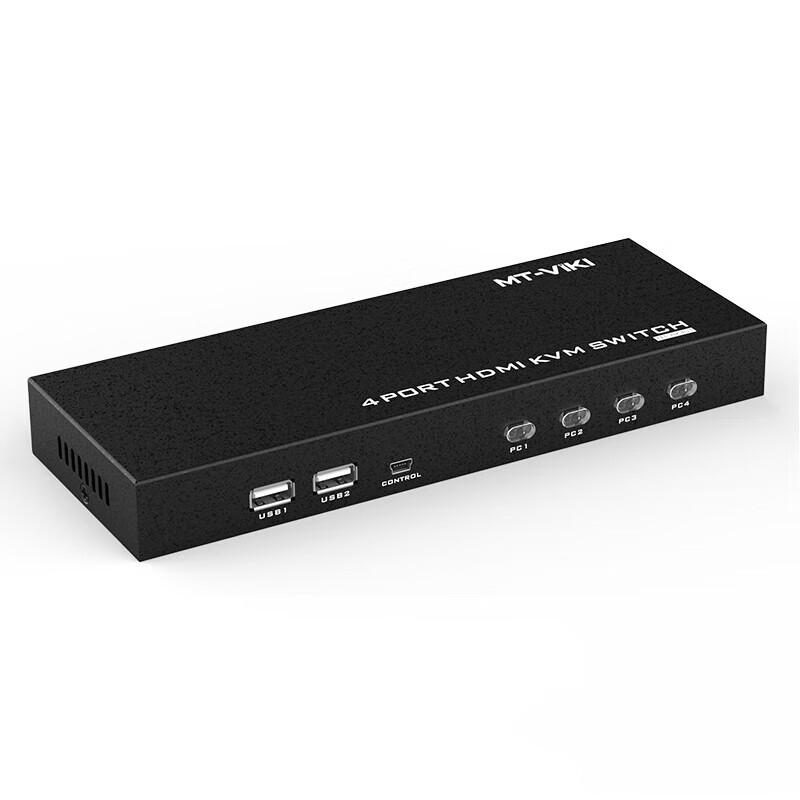 MT-viki 4-Port HDMI KVM Switch 4K@60Hz