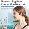 Спортивная гарнитура с открытыми ушами BT 5.0 с костной проводимостью, легкие наушники, устойчивые к поту, для подвешивания на ухо