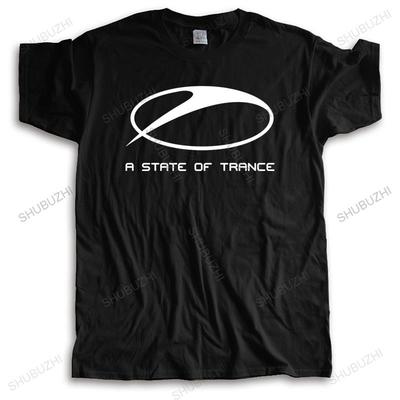 Мужская Модная Повседневная Футболка Мужской Бренд Футболка A STATE OF TRANCE Забавная Футболка Мужская Летняя Одежда Бренд Одежды - Мужская Летняя...