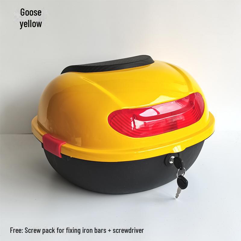 Багажник электромобиля национального стандарта: Yadi Emma Tail Knife Battery Scooter Turtle Средний ящик для хранения