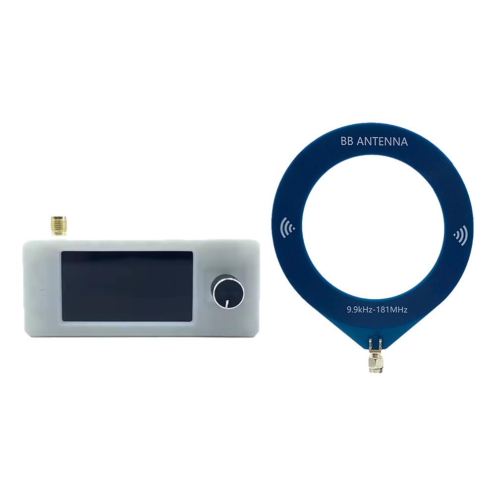 SI4732 0.5-108mhz Pocket Mini Radio 1.9inch IPS Screen FM/AM Radio with 2pcs Antenna All Band Radio Receiver HF SW MW VHF Radio