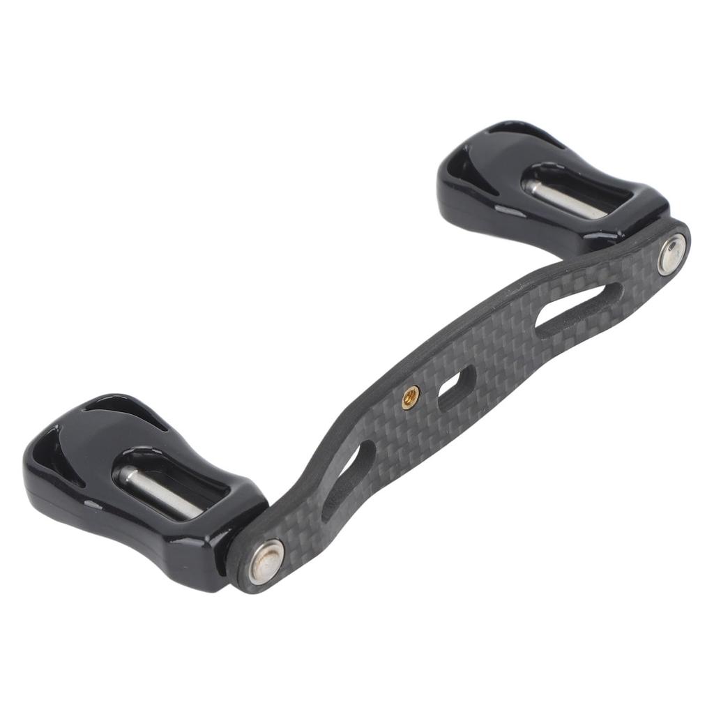 J-ouuo Ручка для рыболовной катушки Углеволокно Двойная ручка для кастинговой катушки D S A Легкая Простая замена (85мм)