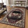 3D Optical Illusion Persian Style Carpet Mat Rug Car Embedded Pattern Home Decoration Floor Rugs for Living Room Bedroom Hallway