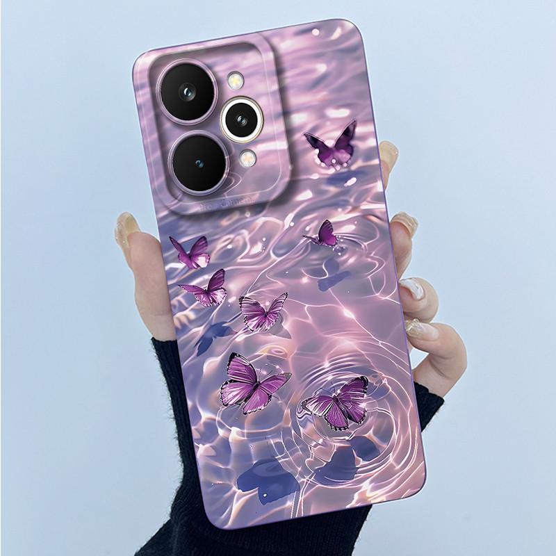 Чехлы Для Realme 15 Pro 5G Модный Минимализм Цветочный Чехол Для Телефона Ударопрочная Защита Мягкий Чехол Для Realme 15 15Pro 5G