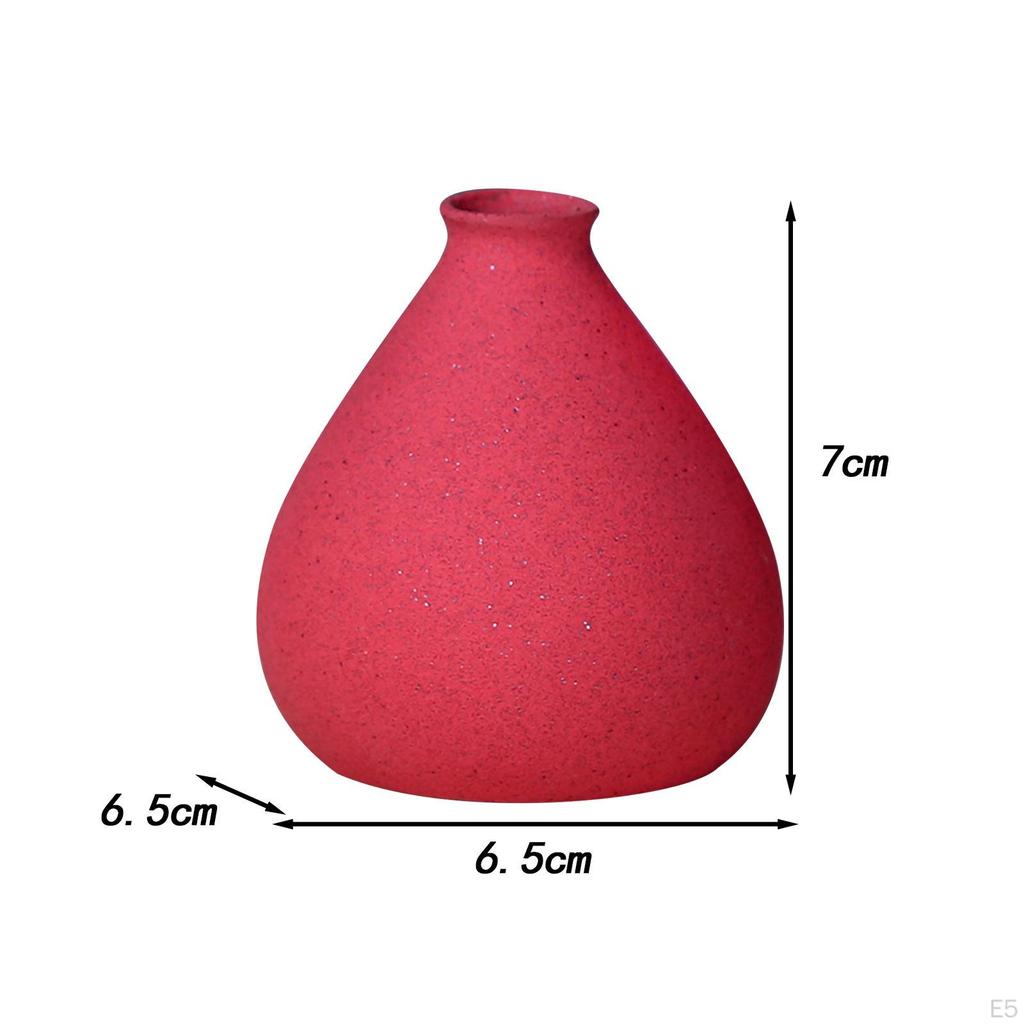 Керамическая ваза для цветов, горшок для бутонов, кашпо для вечеринки, офиса, комнатных растений, книжной полки