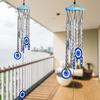 Crocon Wind Chimes for Garden – Soothing Sound & Elegant Décor | Evil Eye Chimes for Positive Energy | Housewarming & Good Luck Gifts