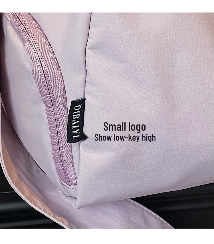 Trendy Unisex Crossbody Fitness Bag with Shoe Compartment