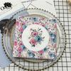 Disposable Party Napkin Double Layer 20 Pieces/Pack Colorful Flower Pattern