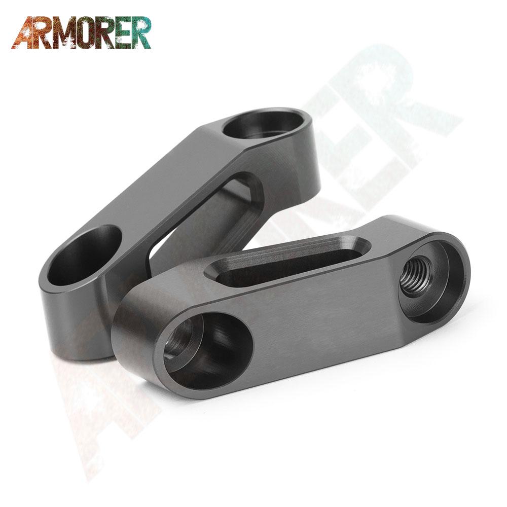 Для BMW F 850 ​​GS ADV F850GS ADVENTURE F 850GS F850 GS мотоциклетные зеркала заднего вида, удлинитель, удлинитель, адаптер