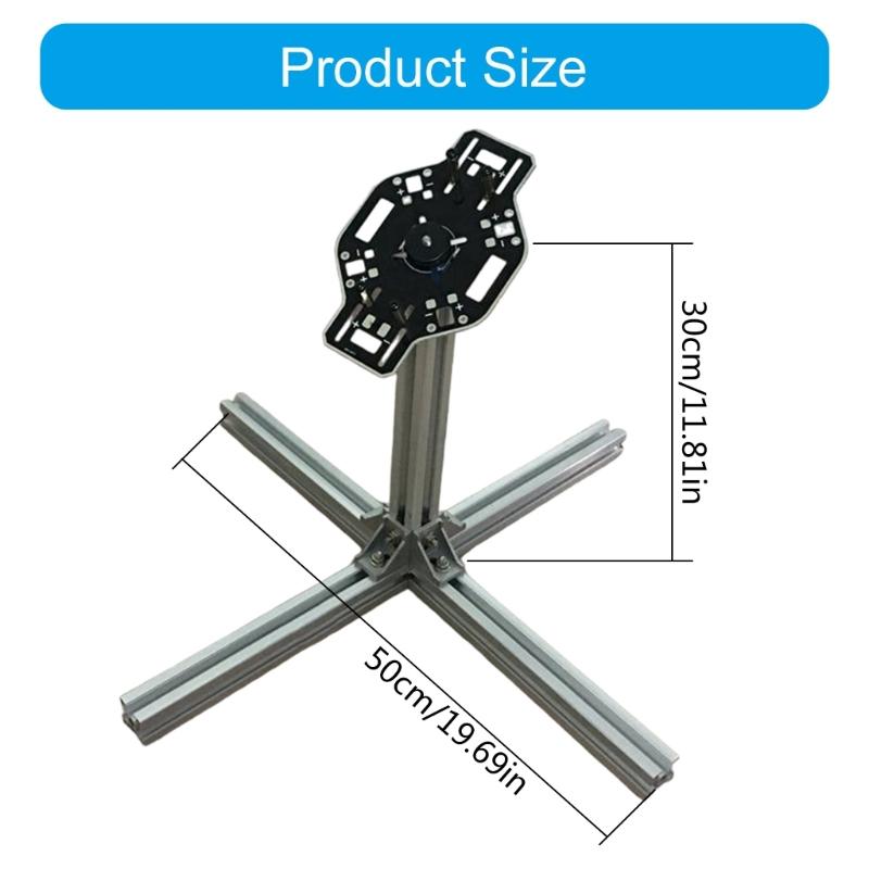 STM32 Quadcopter PID Tuning Stand Set 4-Axised Model Aircraft Gimbal PID Debugging Frame Aluminum