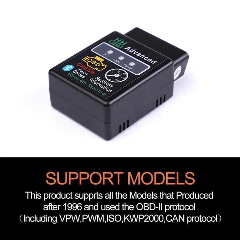 OBD ELM327 Bluetooth автомобильный диагностический инструмент для Kia Sportage 4 Rio 3 Picanto K5 Ceed JD Soul Niro Seltos Optima