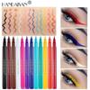 12 Colors Multicolour Black Liquid Eyeliner Pen Waterproof Pencil Long-lasting Liquid Eyeliner Makeup Women  Eyes Cosmetics
