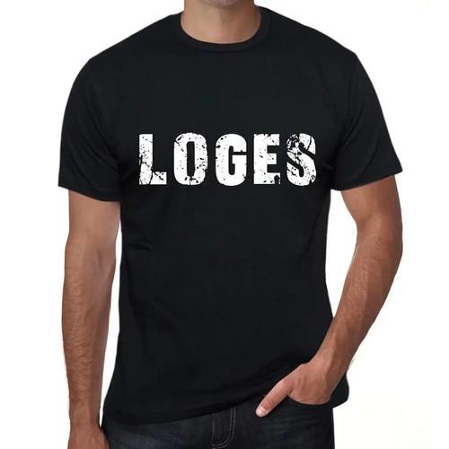Ultrabasic Men's T-Shirt Loges Loges Eco-Friendly Graphic T-Shirt