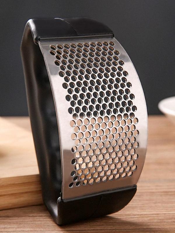 Stainless Steel Garlic Press Squeezer Garlic Press Crusher Manual Garlic Mincer Chopping Garlic Tool Professional Garlic Mincer