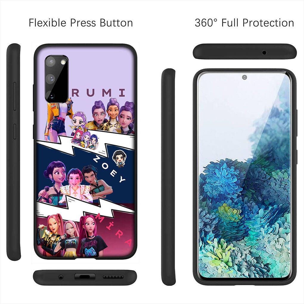 for iPhone 17 16 15 Xiaomi Poco F7 F8 X7 C85 C75 C71 M8 Redmi Note 14 13 12 11 Pro Max 14C 13C 15C A3 A4 Phone Case Mira KPop Rumi Demon Zoey Hunters