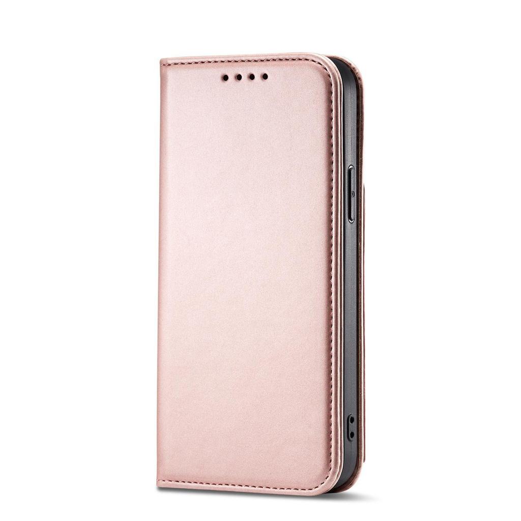 Hurtel iPhone 13 Pro Max Magnetic Wallet Case Pink