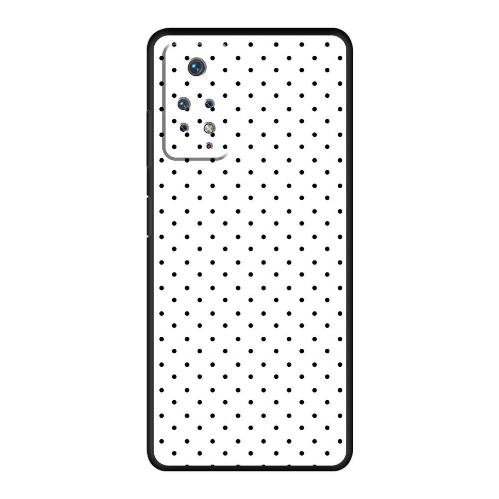 Чехол Celular Funda, черный и белый силикон в горошек для Redmi Note 9T 9A 9 10 9S 8 K40 9C 7 11 Pro 10C 8T K40S