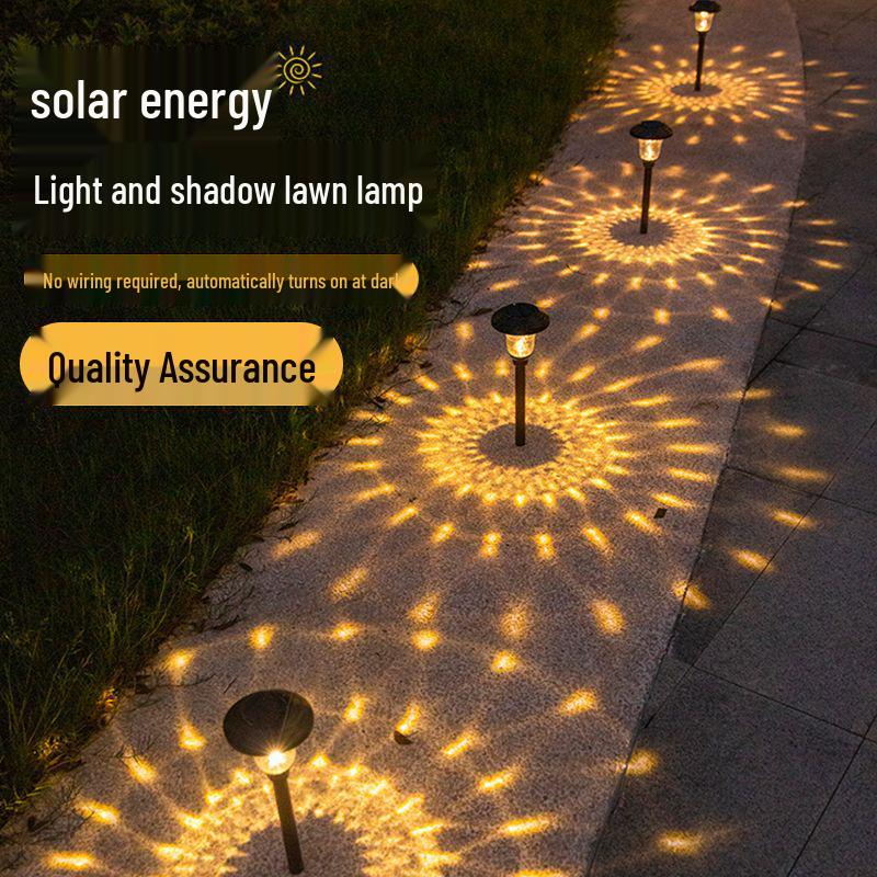 Солнечные садовые декоративные светильники: Уличные фонари-колышки для создания атмосферы во дворе, на участке и лужайке
