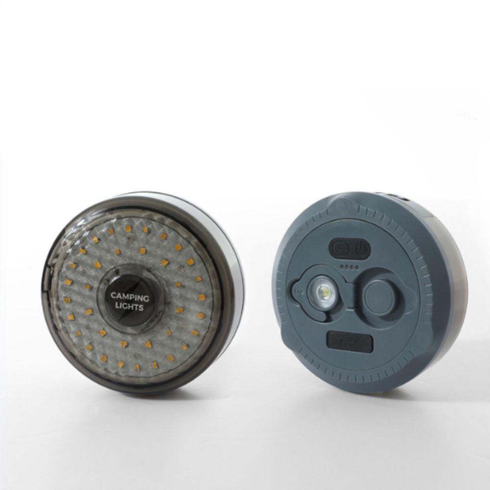 Plastic Texture Camping String Lights USB Rechargeable Retractable Camping Light  Yard Garden