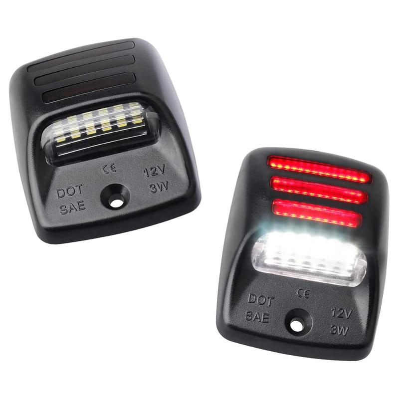 2pcs CANBUS LED Car Tail License Plate Light For Toyota Tacoma 2005-2015 Tundra 2000-2013 Number Plate Lamp Bulbs Luces