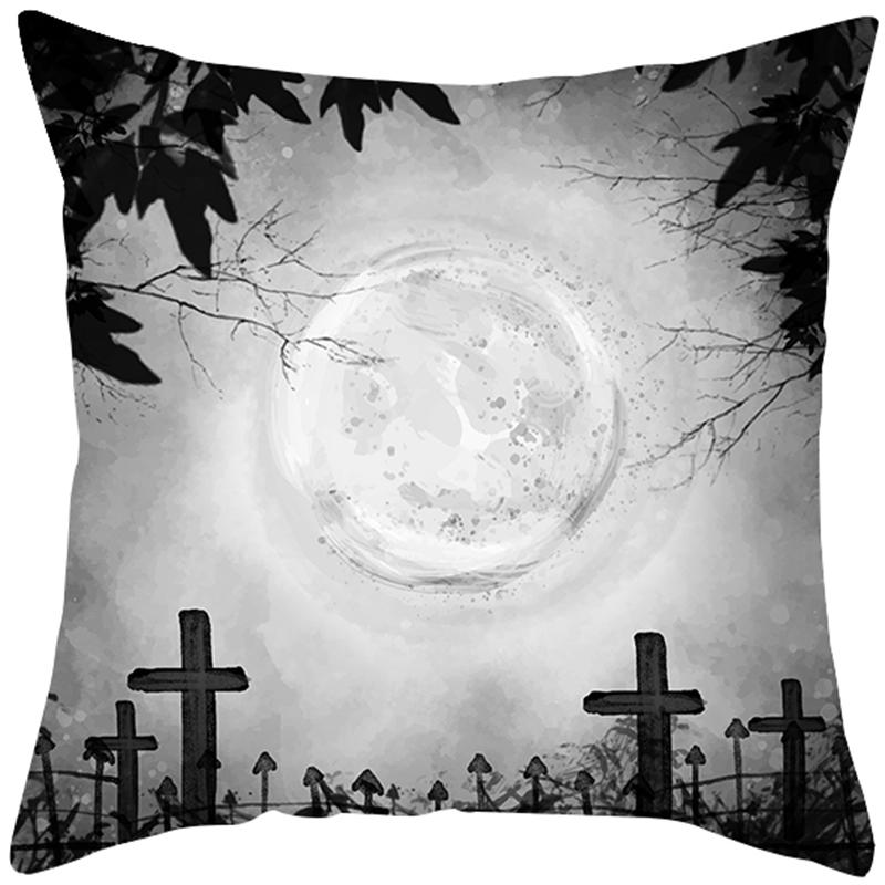 Домашний декор, наволочка с тыквой на Хэллоуин, креативная наволочка с принтом, наволочка для дивана, вечеринки, дома, автомобиля, наволочка 45x45 см, Funda de Almohada