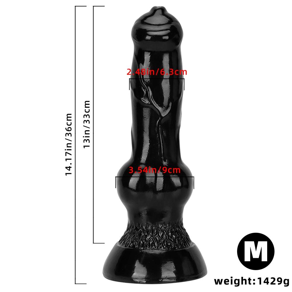 Большой фаллоимитатор в виде животных для мужчин и женщин, анальная пробка, пенис, реалистичный фаллоимитатор с собачьим узлом, секс-игрушка, женский мастурбатор, товары для взрослых