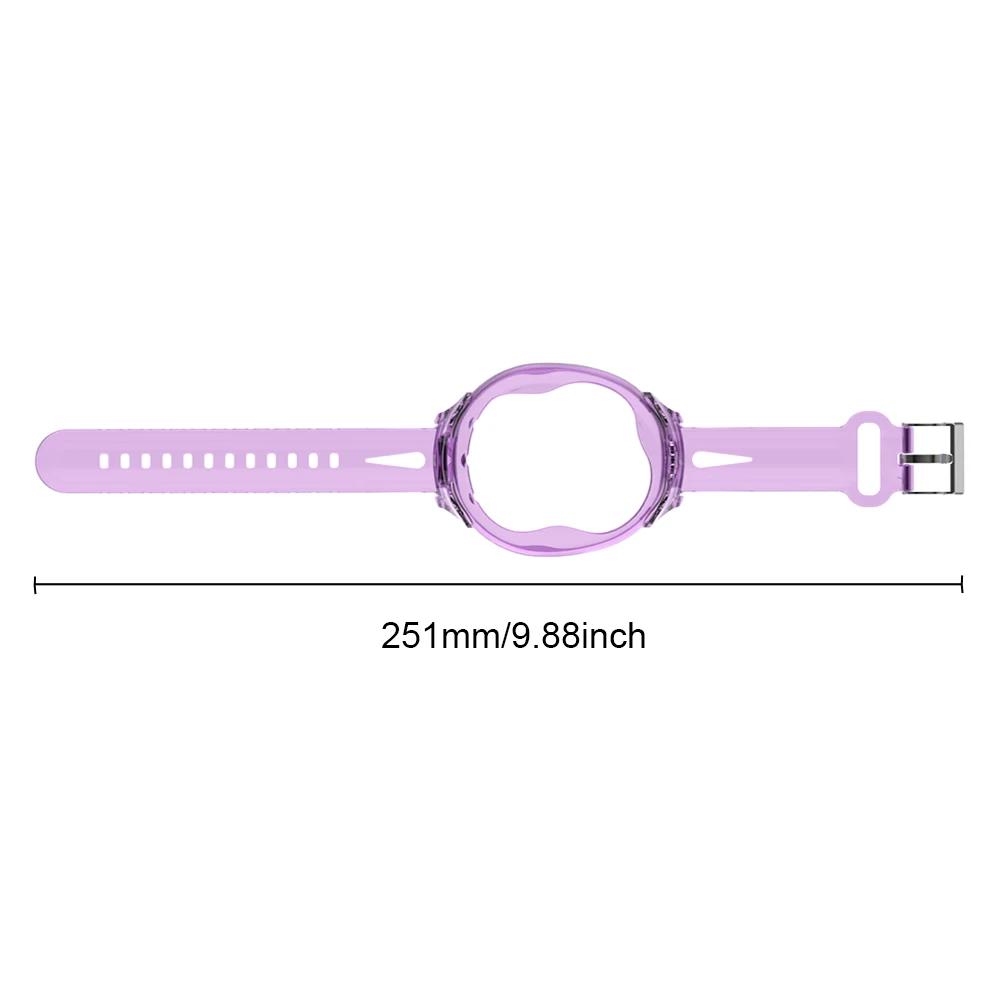 TPU Wristband Anti-Drop Bracelet Holder for Tamagotchi Uni Washable Adjustable Protective Case for Kids Teen Adults 6.3-8.85in