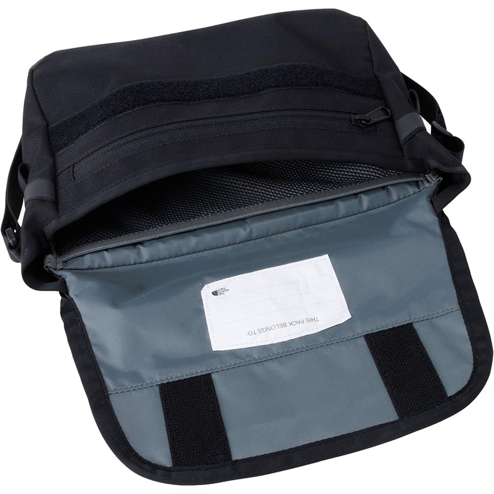 Сумка через плечо North K, черная, ONESIZE [The Face]