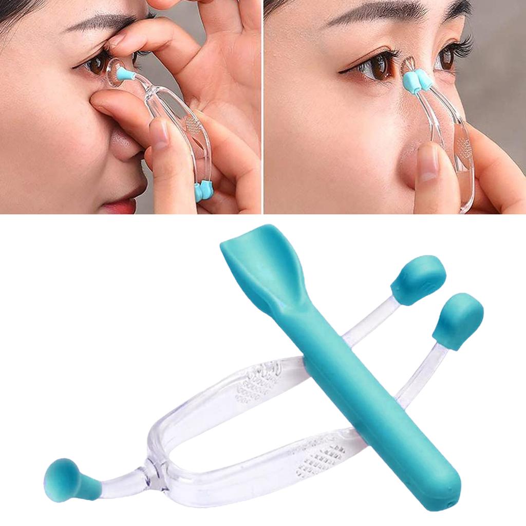 Contact Lens Remover Inserter Suction Cup Device RGP with Carrying Case Blue
