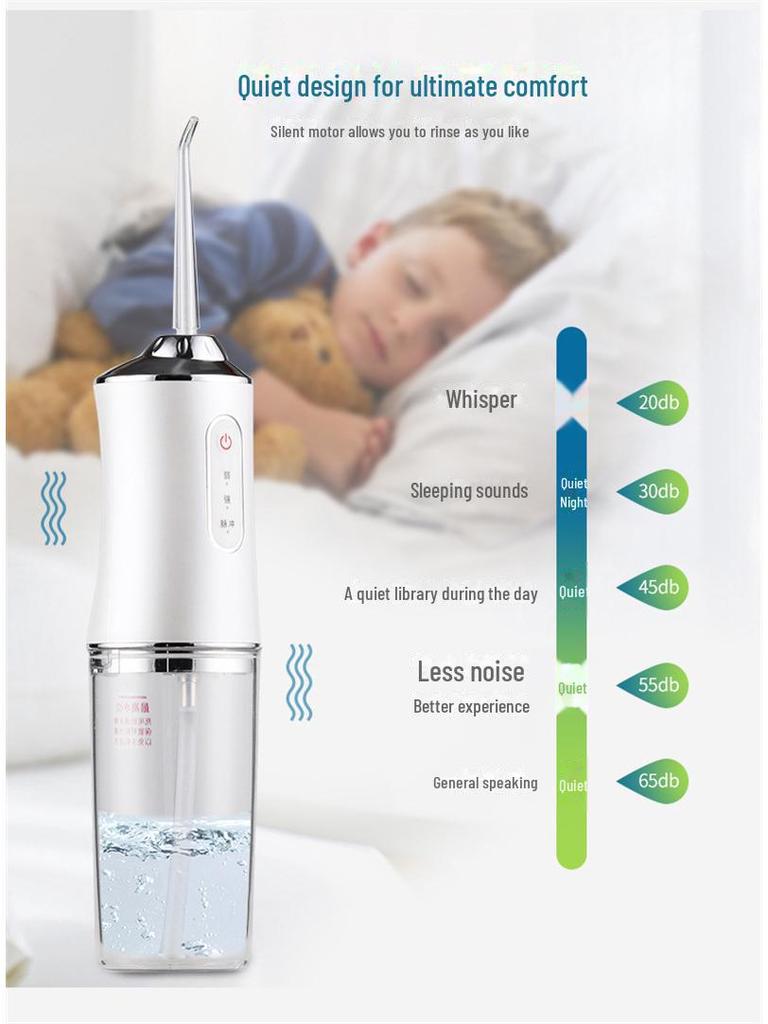 Portable Electric Water Flosser for Teeth Cleaning