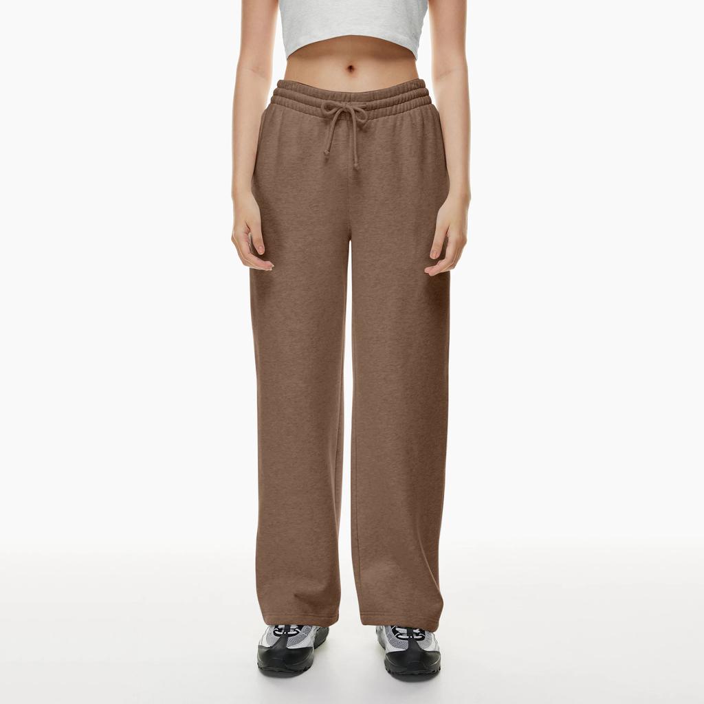 Женские повседневные мешковатые брюки для бега с высокой талией и прямыми штанинами на завязках, спортивные штаны с карманами