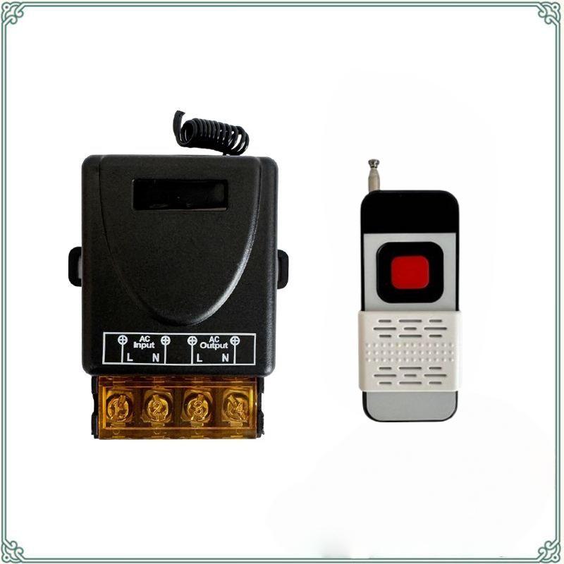 Беспроводной пульт дистанционного управления 220 В 30 А для водяного насоса, двигателя, кухонной вытяжки, вытяжного вентилятора и распылителя.