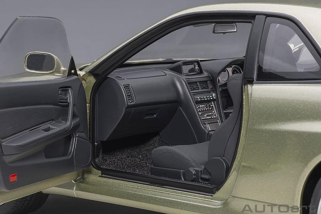 AUTOart Nissan Skyline V Spec II BBS LM Wheel Version Millennium Jade Готовый продукт 1/18 GT-R (Р34) Нюрбургринг