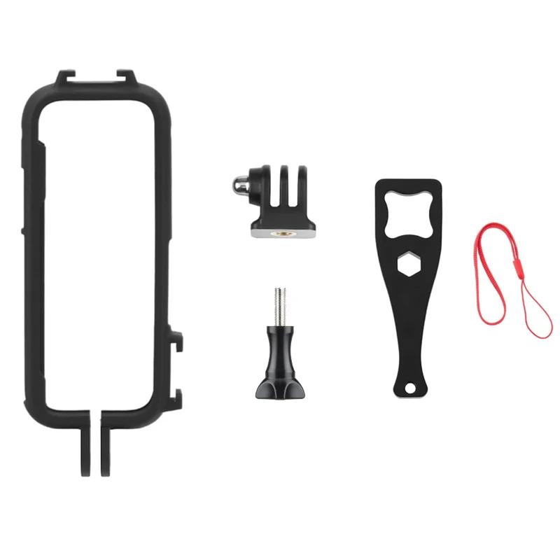 Защитная рамка, противоизносный чехол с адаптером, крепежный винт для экшн-камеры Insta360 X3 Insta 360 X4, аксессуары