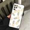 Summer Fruit Pineapple Case For Oppo A38 A18 A58 A78 A98 A79 A40 A60 A80 A16 A76 A96 A15 A74 A94 A54 A77 A17 Cover