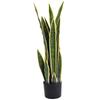 Artificial Snake Plant Large 77 cm Artificial Plant in Pot for Living Room Gift
