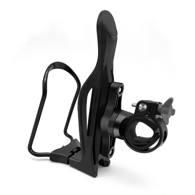 Держатель для бутылки с водой для велосипеда MTB с вращающимся на 90 градусов адаптером, чашка для велоспорта, клетка для бутылки с напитком для аксессуаров для горного велосипеда