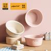 Deepened King Size Washbasin Round Baby Children's Bath Basin Plastic Basin Thickened Durable Laundry Basin Home Basin