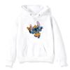 Halloween Stitch Pattern Hoodies Cute Cartoon Disney Sweatshirts Pocket Clothing Daily Men Hoodies Autumn Winter Pullover Tops