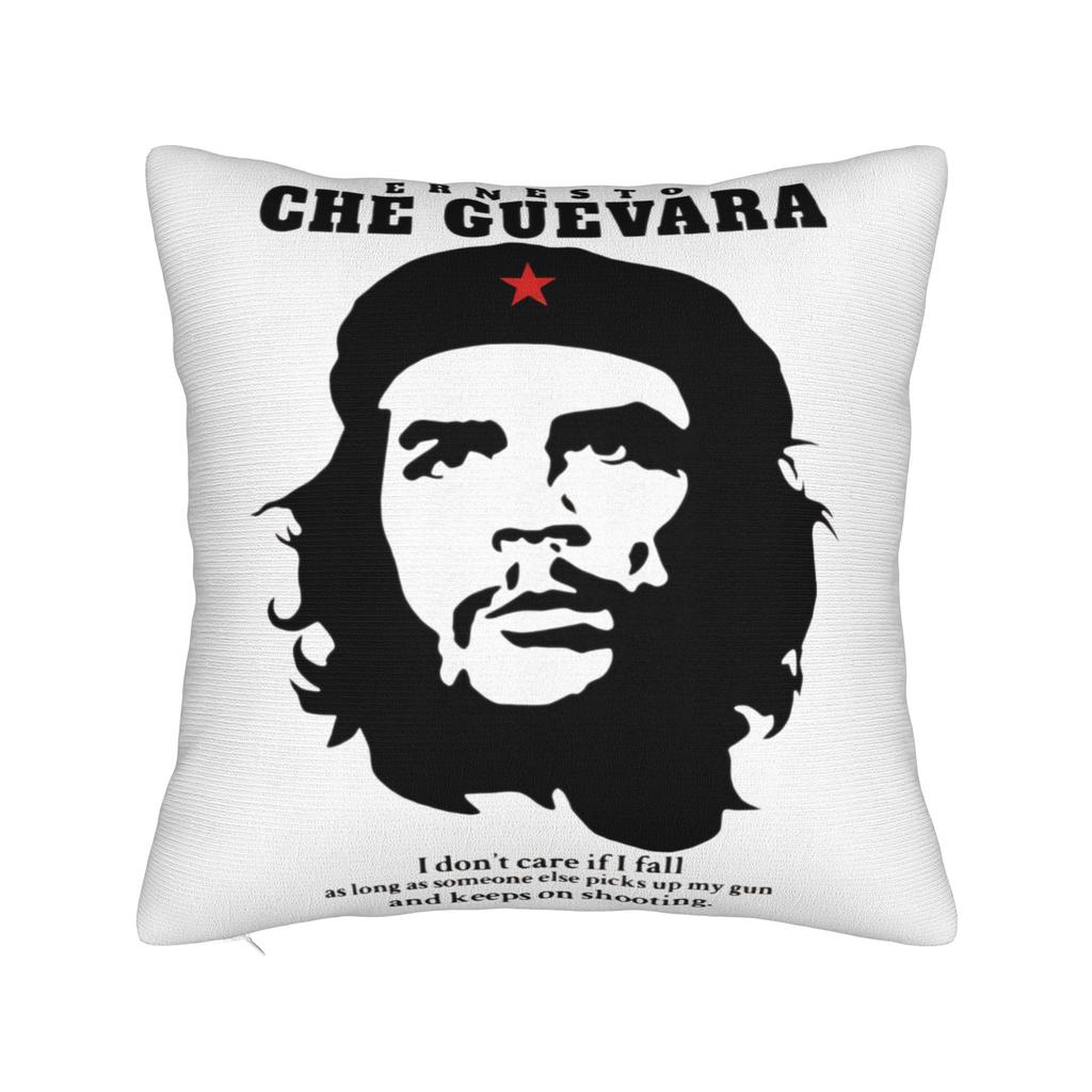 Pillow Case Che Guevara Argentine Marxist Revolutionary Print Pillow Cover For Sofa Home Decor Novelty Pillowcases