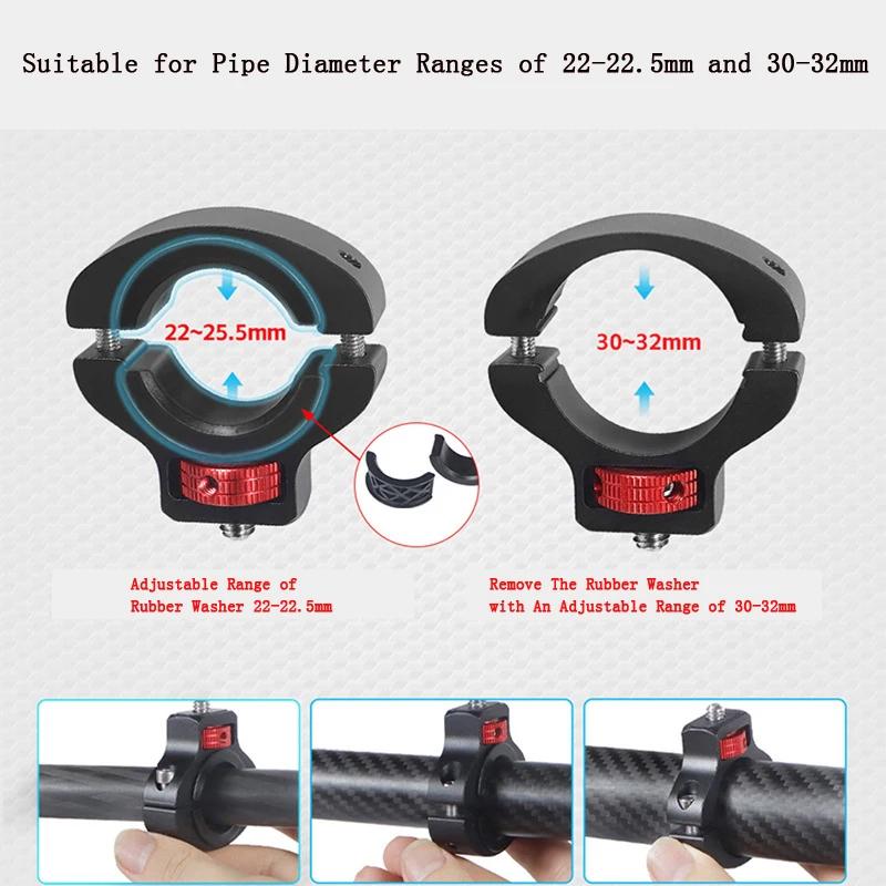 Алюминиевое крепление на руль велосипеда для Gopro 12 11 10 9 8 Insta360 ONE X3 X2 DJI Osmo Action 3 4 камер крепление для горного велосипеда