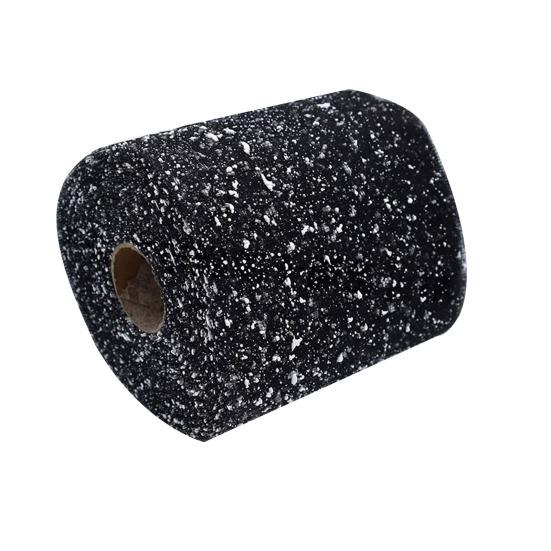 Рулон блестящей тюлевой ткани 6 дюймов 15 ярдов Сверкающая катушка Лента Сетка с пайетками для DIY Юбки-пачки Скатерти Свадебного фона Свадебной сцены Упаковки подарков