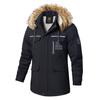 Jacket Men's Plush Thick Coat Autumn and Winter Warm Hooded Jacket Men's Jacket