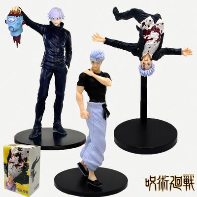 Набор аниме-фигурок Jujutsu Kaisen 19 см Сатору Годжо Фушигуро Мегуми ПВХ Модель Игрушки для Коллекции и Украшения Подарок