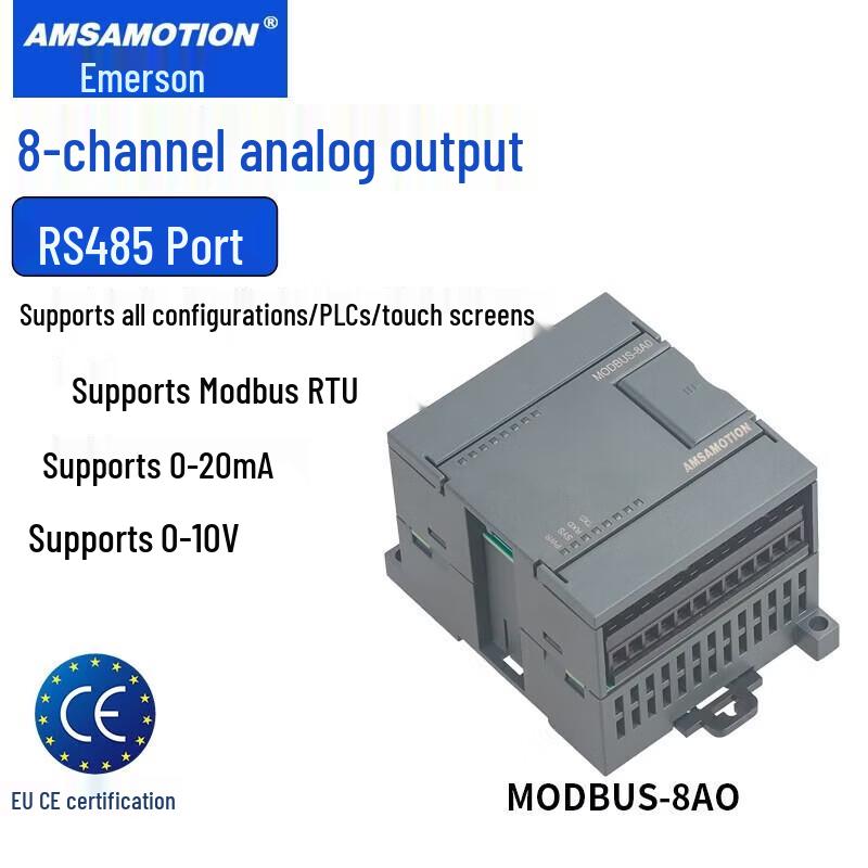 Aimoxun High-Precision Analog I/O Module with RS485
