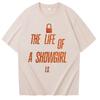 Taylor New Ablum The Life of A Showgirl Fashion Summer WomenT Shirt HarajukuTrend T.S O-Neck Casual Short Sleeve Top