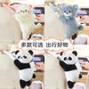 Car Tissue Box Car Drawer Hanging Style Creative Cute Doll Car Tissue Box Cute Cat Panda Plush Tissue Boxes Practical Decoration